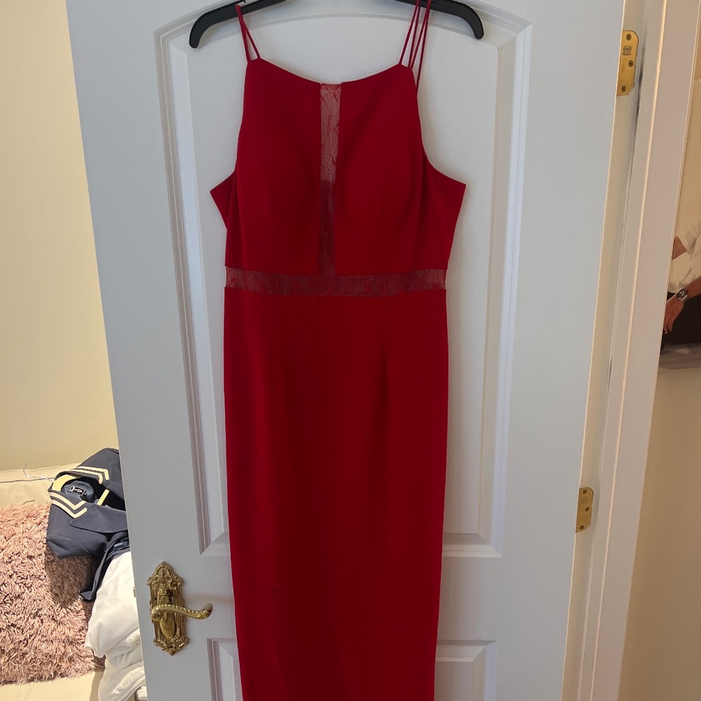 Red Evening Gown